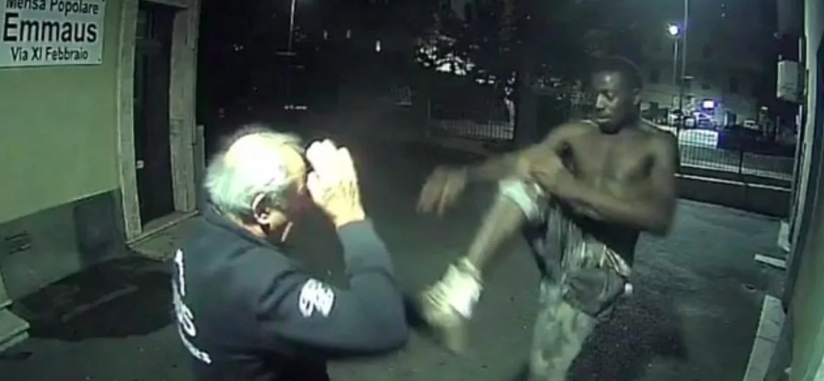 Empoli. Wolontariusz pracujący w jadłodajni dla ubogich dotkliwie pobity przez imigranta z Nigerii