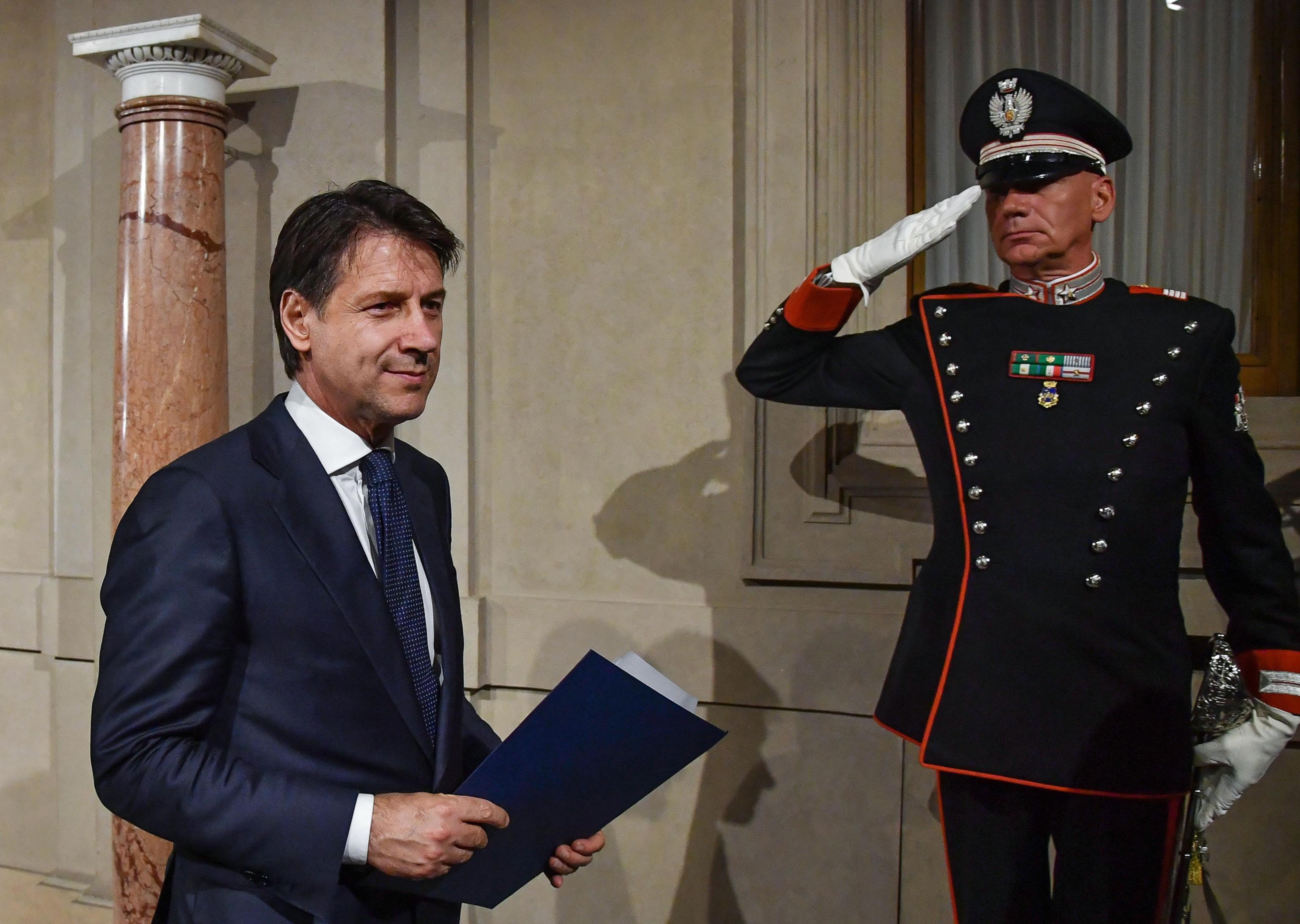 Premier Włoch Giuseppe Conte