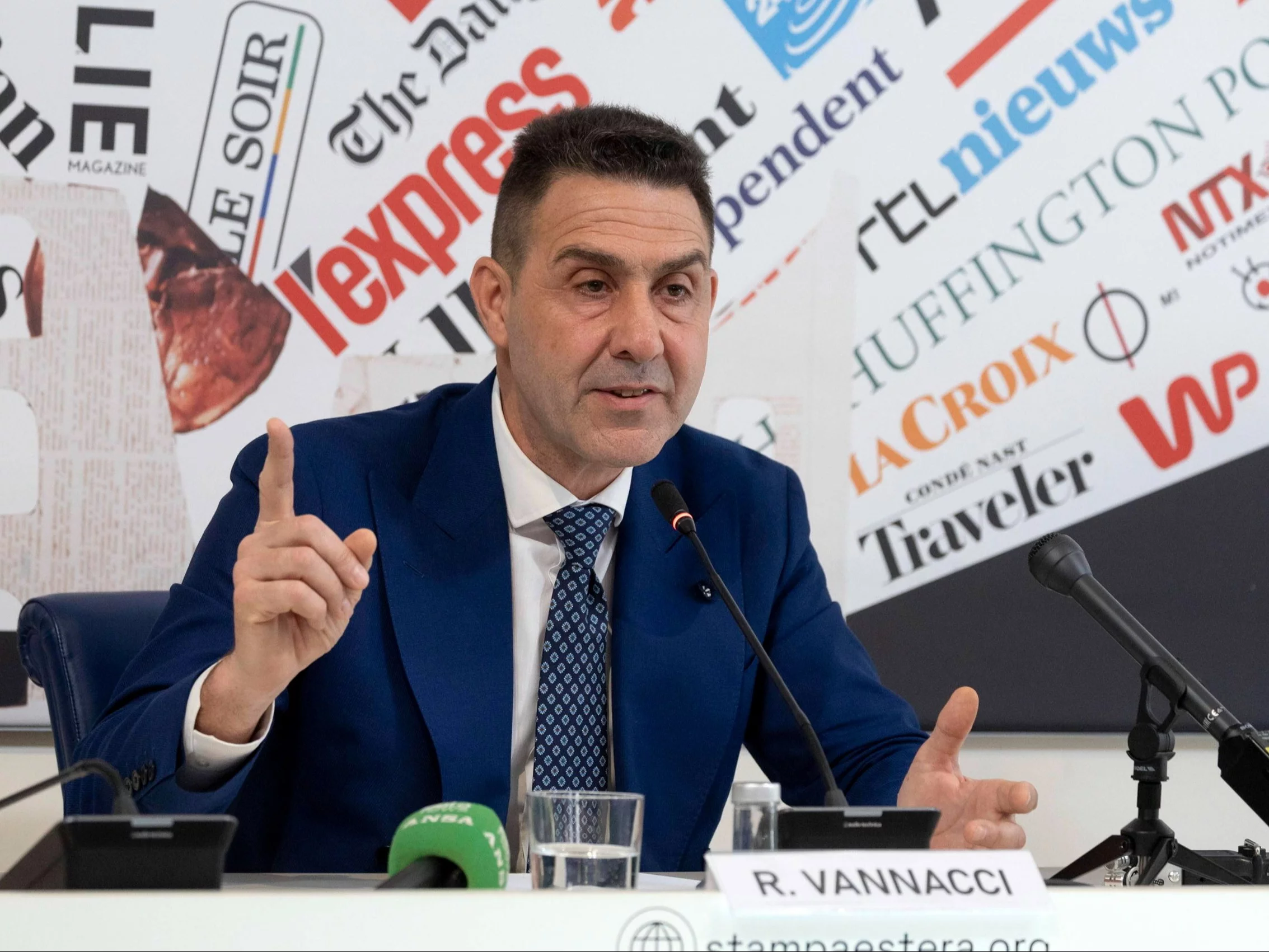 Roberto Vannacci, lider nowo powstałej prawicowej partii Futuro Nazionale