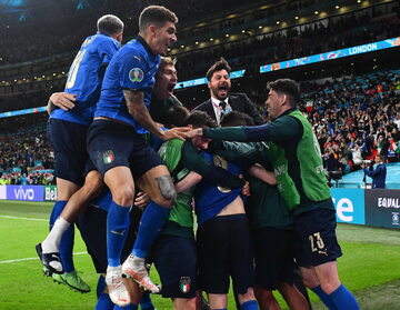 Włochy w finale Euro 2020