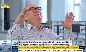 Włodzimierz Czarzasty w TVN24