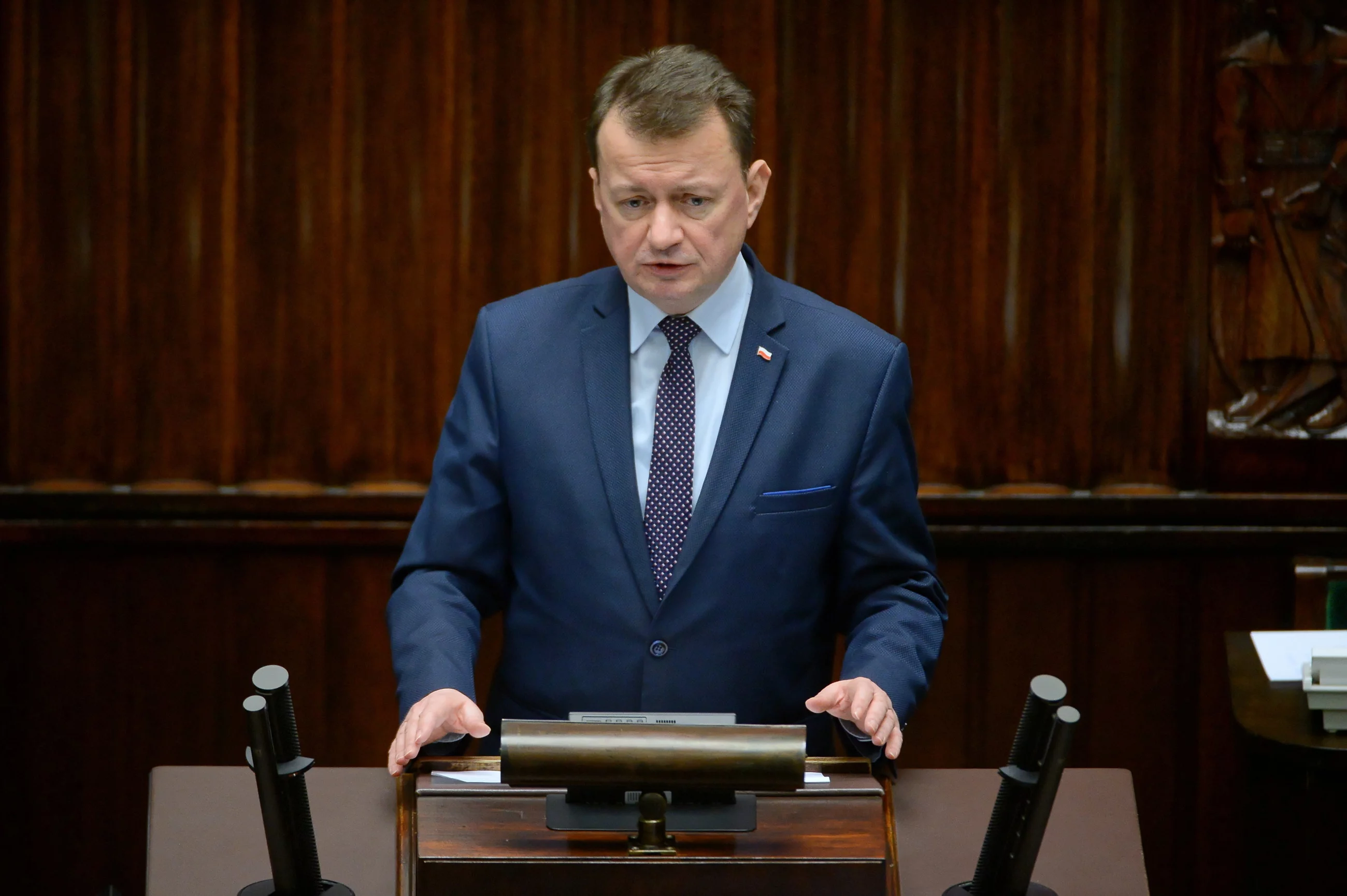 Minister obrony narodowej Mariusz Błaszczak