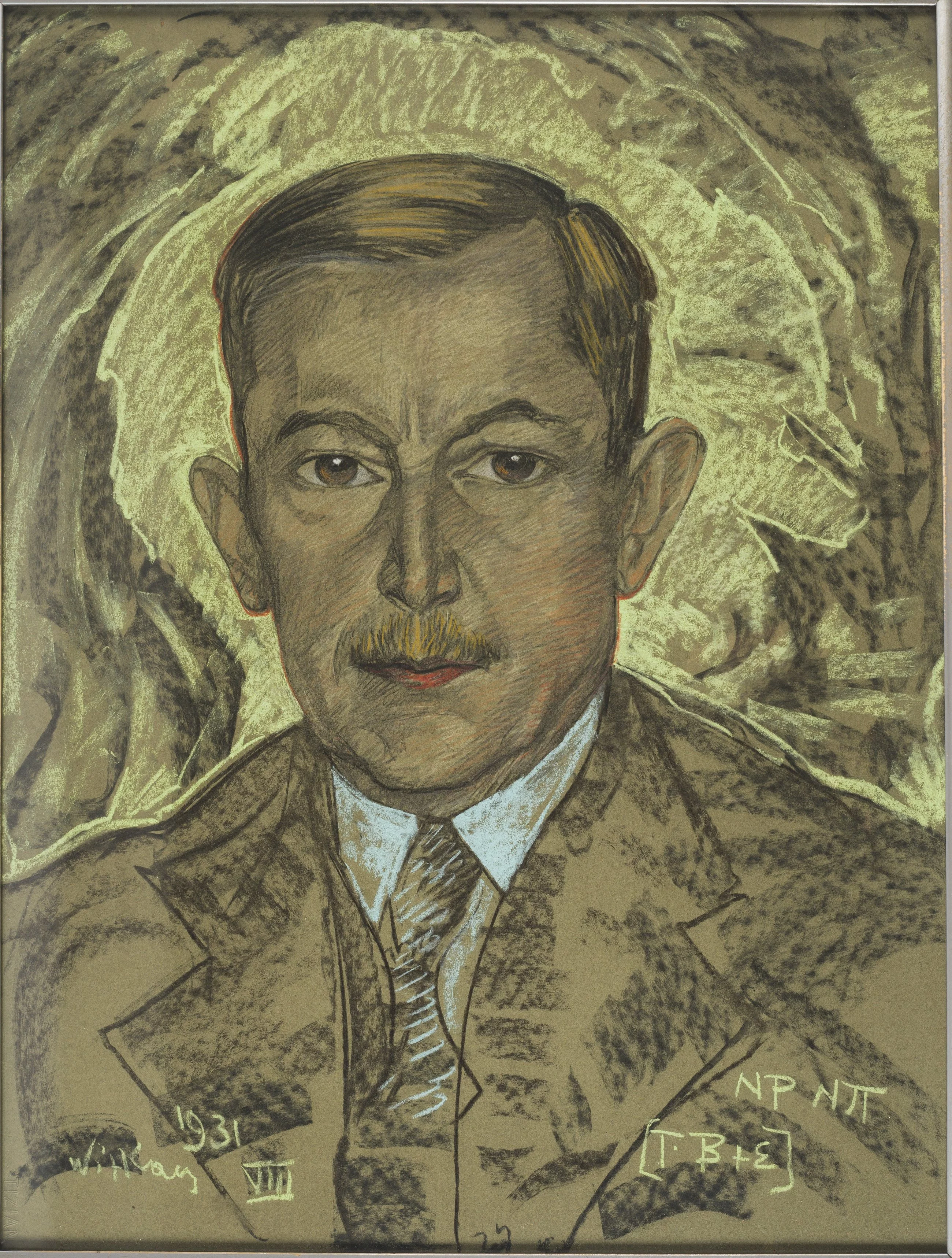 Stanisław Ignacy Witkiewicz "Portret Wojciecha Korfantego"