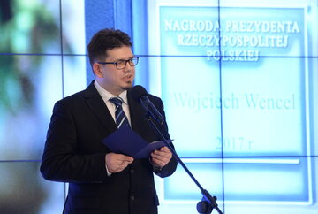 Wojciech Wencel w Pałacu Prezydenckim