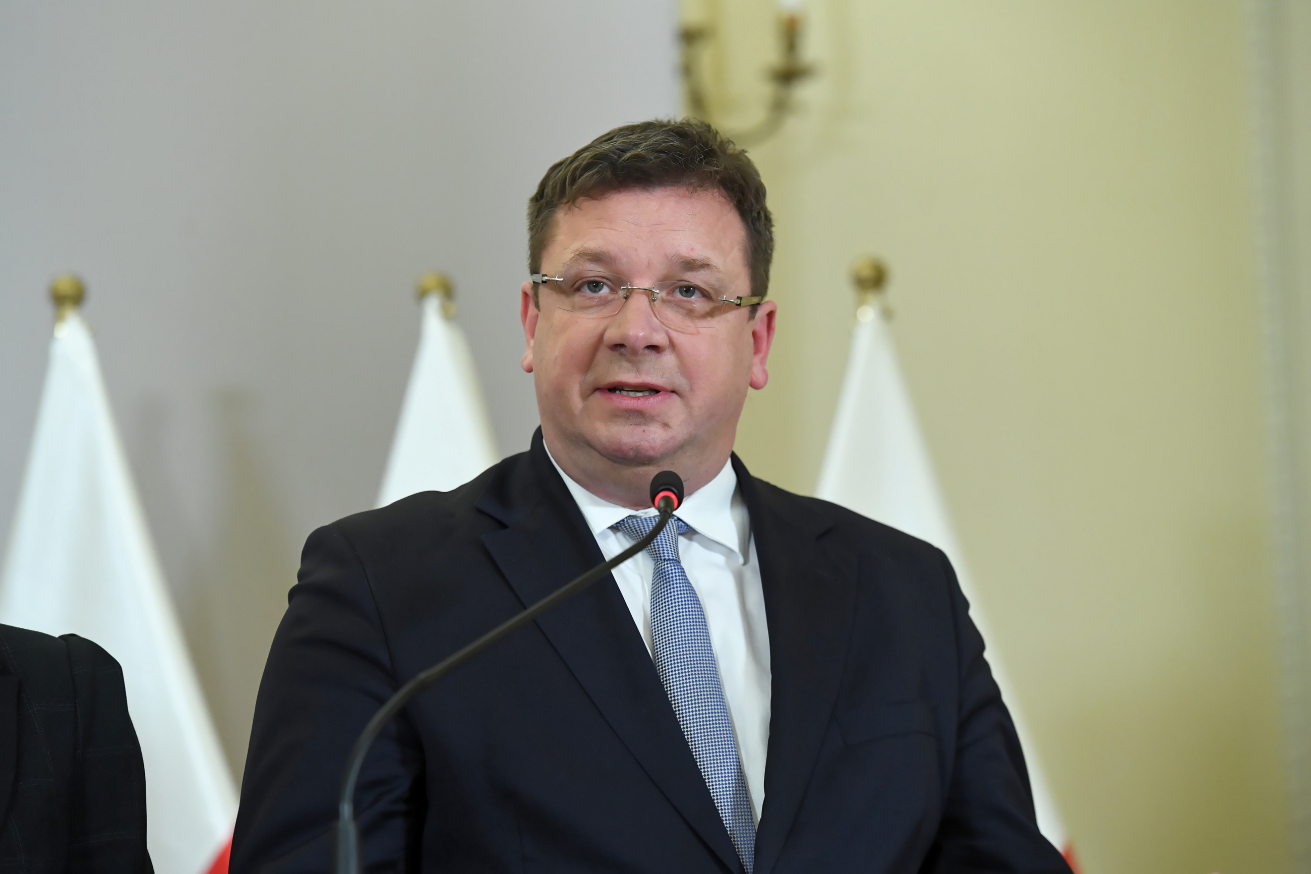 Były wiceminister sprawiedliwości Michał Wójcik