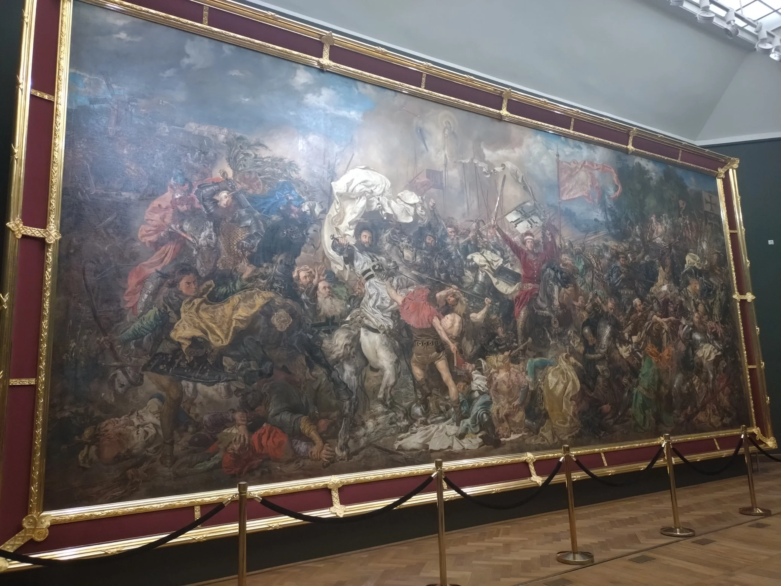 Jan Matejko, "Bitwa pod Grunwaldem" na ekspozycji w MNW