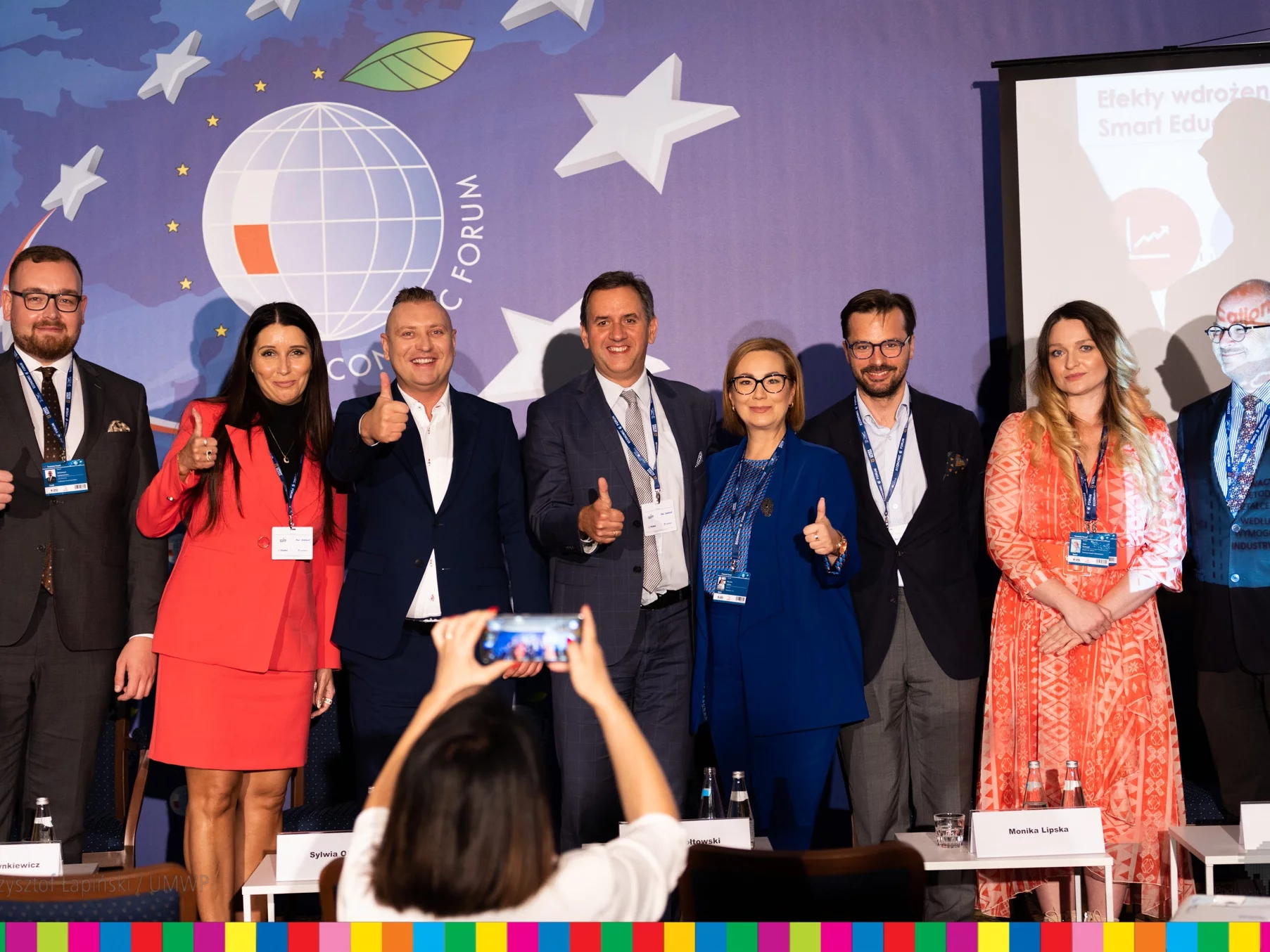 Paneliści od lewej: Sebastian Łukaszewicz, Sylwia Olechno, Karol Wasilewski, Sebastian Rynkiewicz, Monika Lipska, Marek Żółtowski i Jerzy Potocki