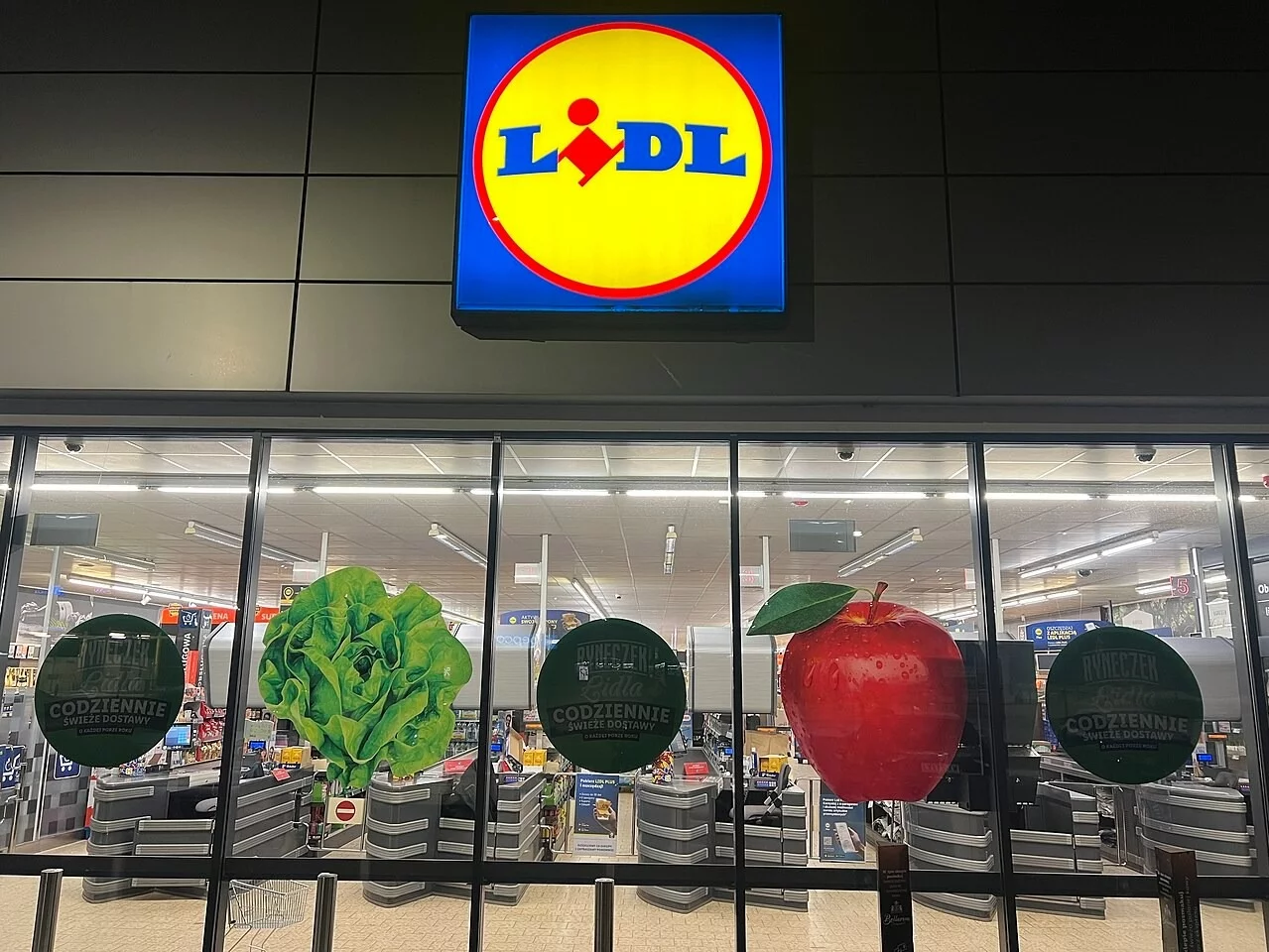 Sklep Lidl w Warszawie