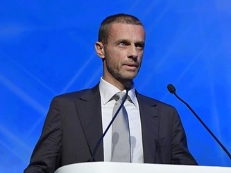 Prezydent UEFA Aleksander Čeferin