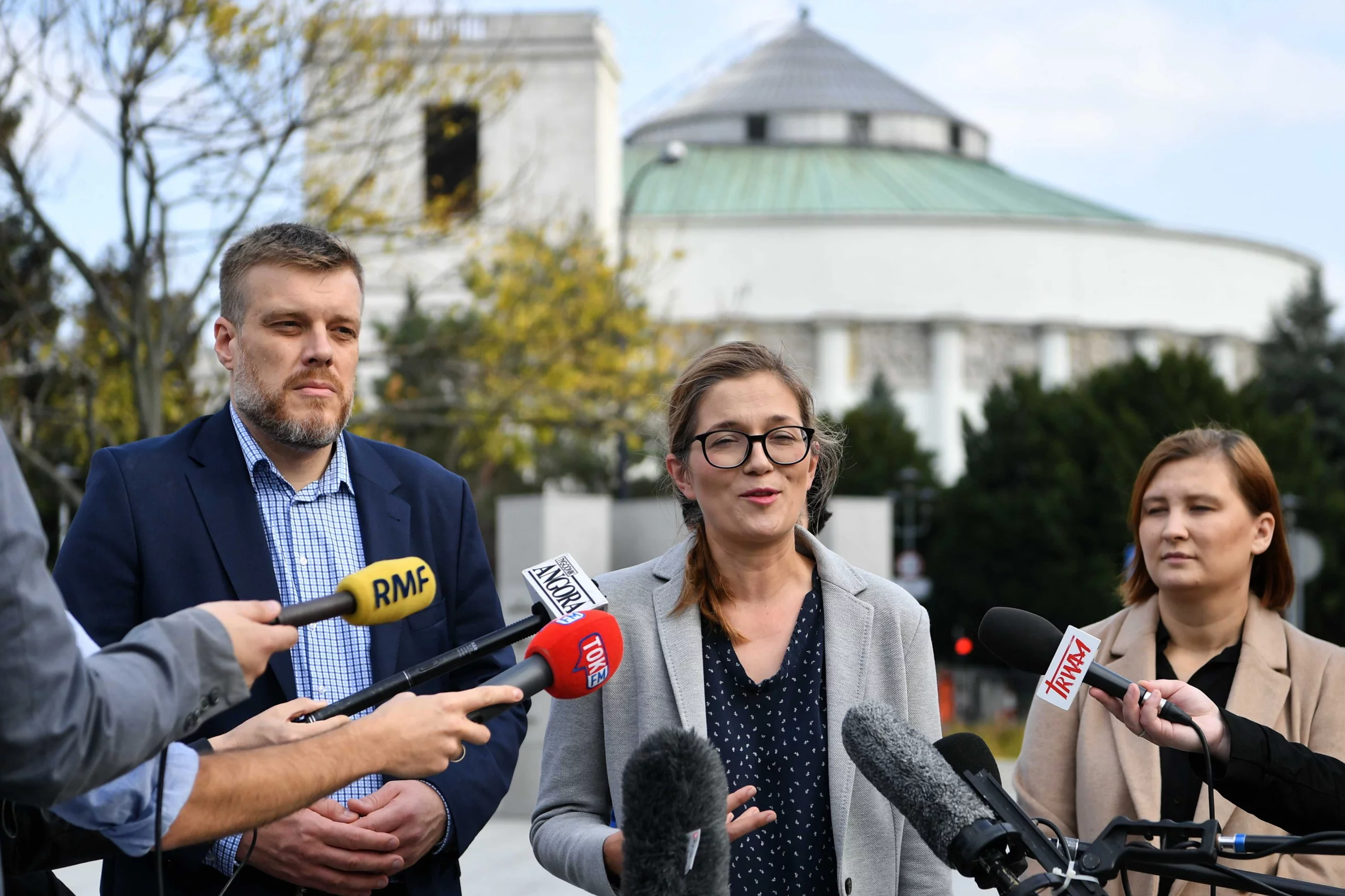 Adrian Zandberg, Paulina Piechna-Więckiewicz, Magdalena Biejat