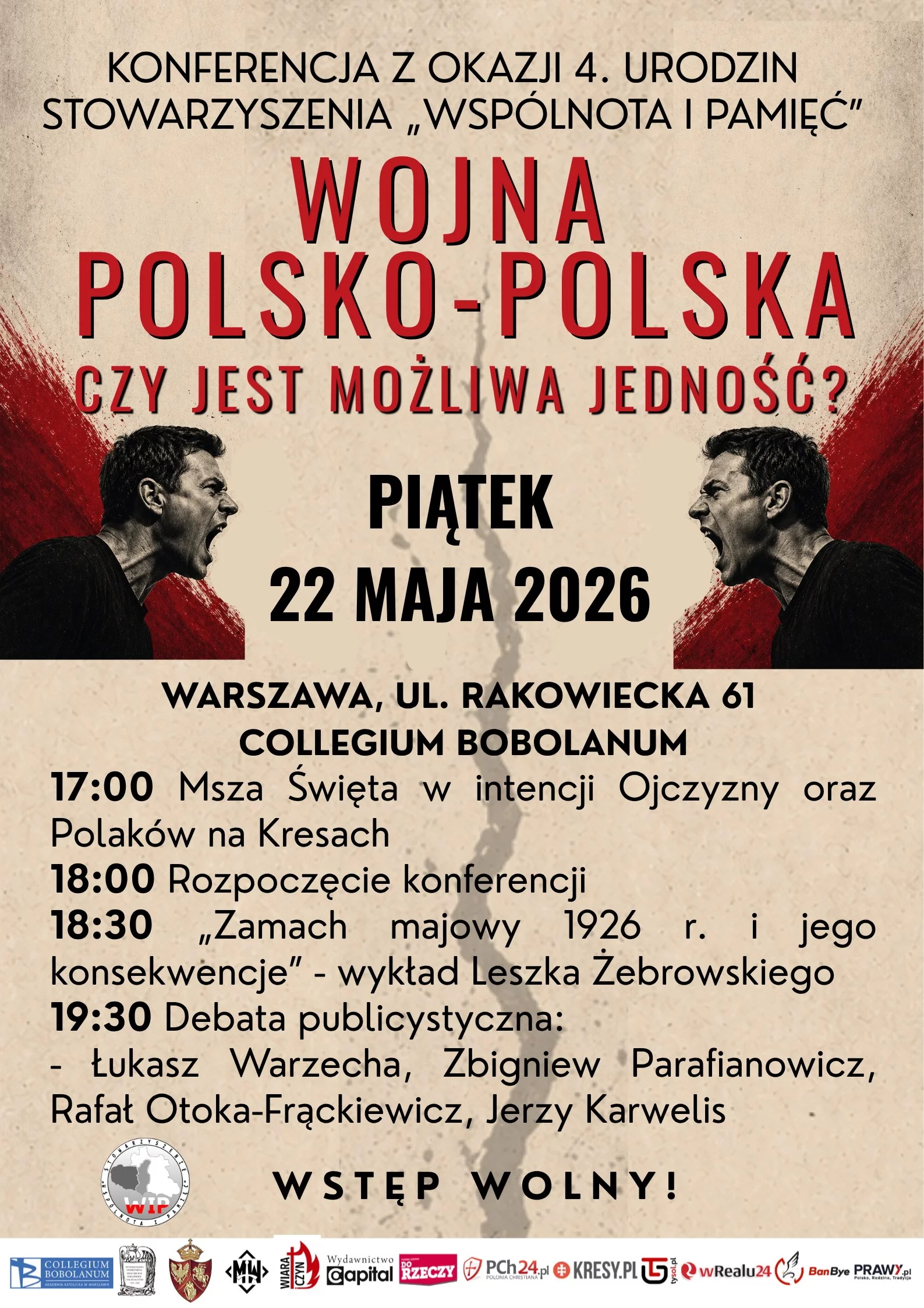 "Wojna polsko-polska. Czy jest możliwa jedność?"