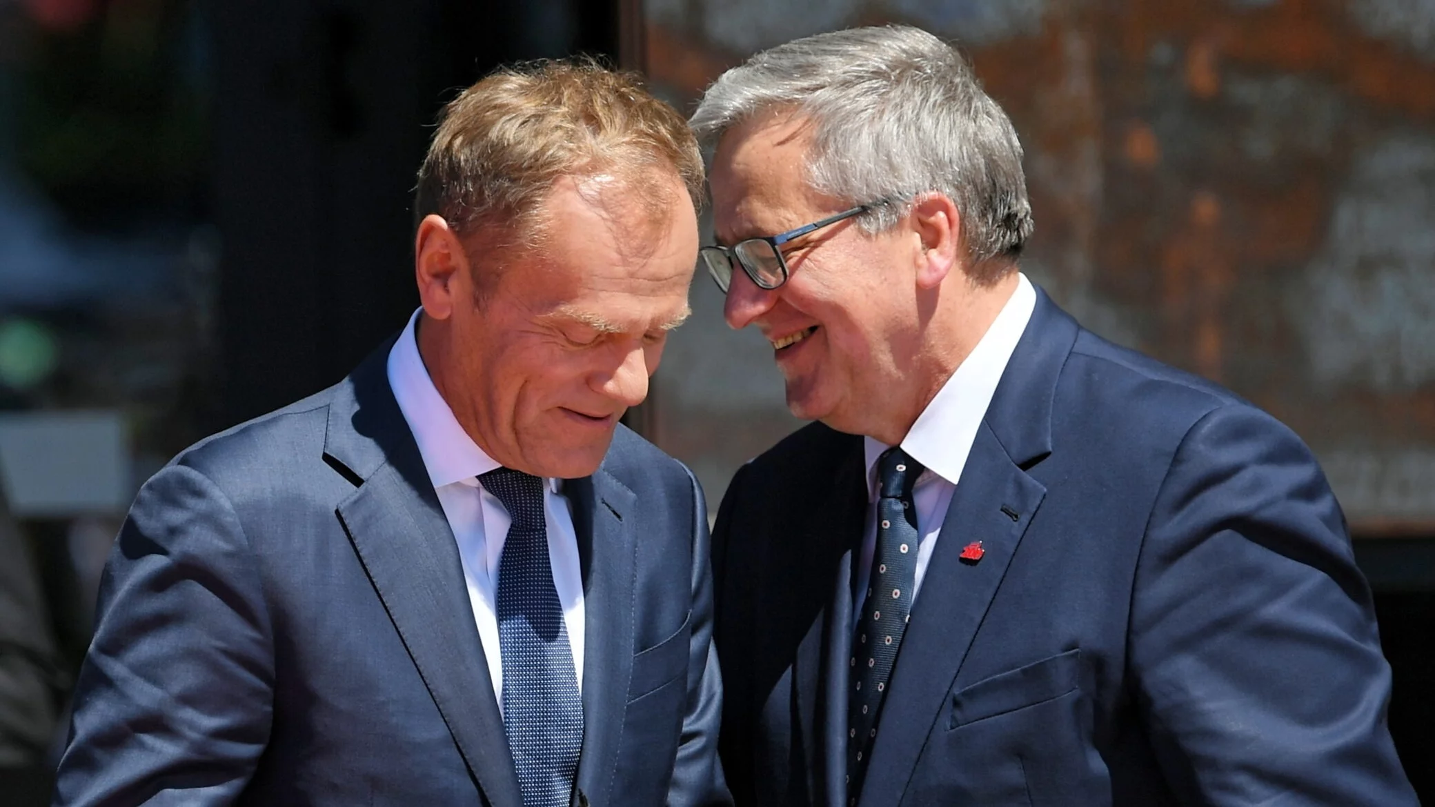 Donald Tusk i Bronisław Komorowski