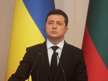 Wołodymyr Zełenski, prezydent Ukrainy