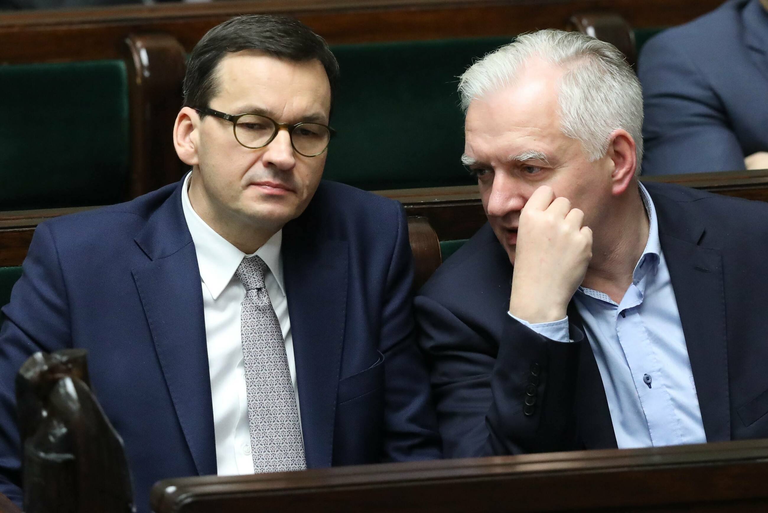 Mateusz Morawiecki i Jarosław Gowin