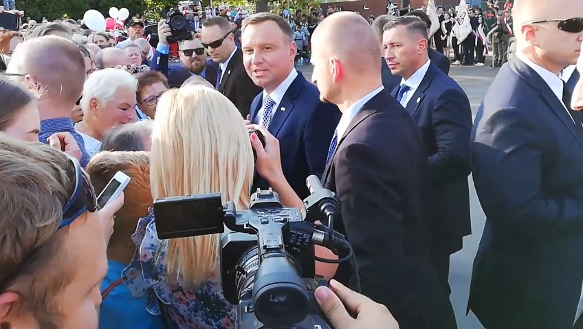 Prezydent Andrzej Duda w Zgorzelcu