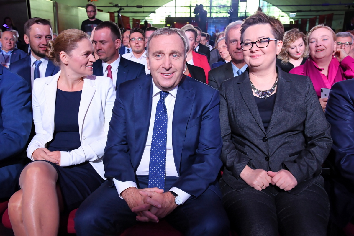 Barbara Nowacka, Grzegorz Schetyna, Katarzyna Lubnauer