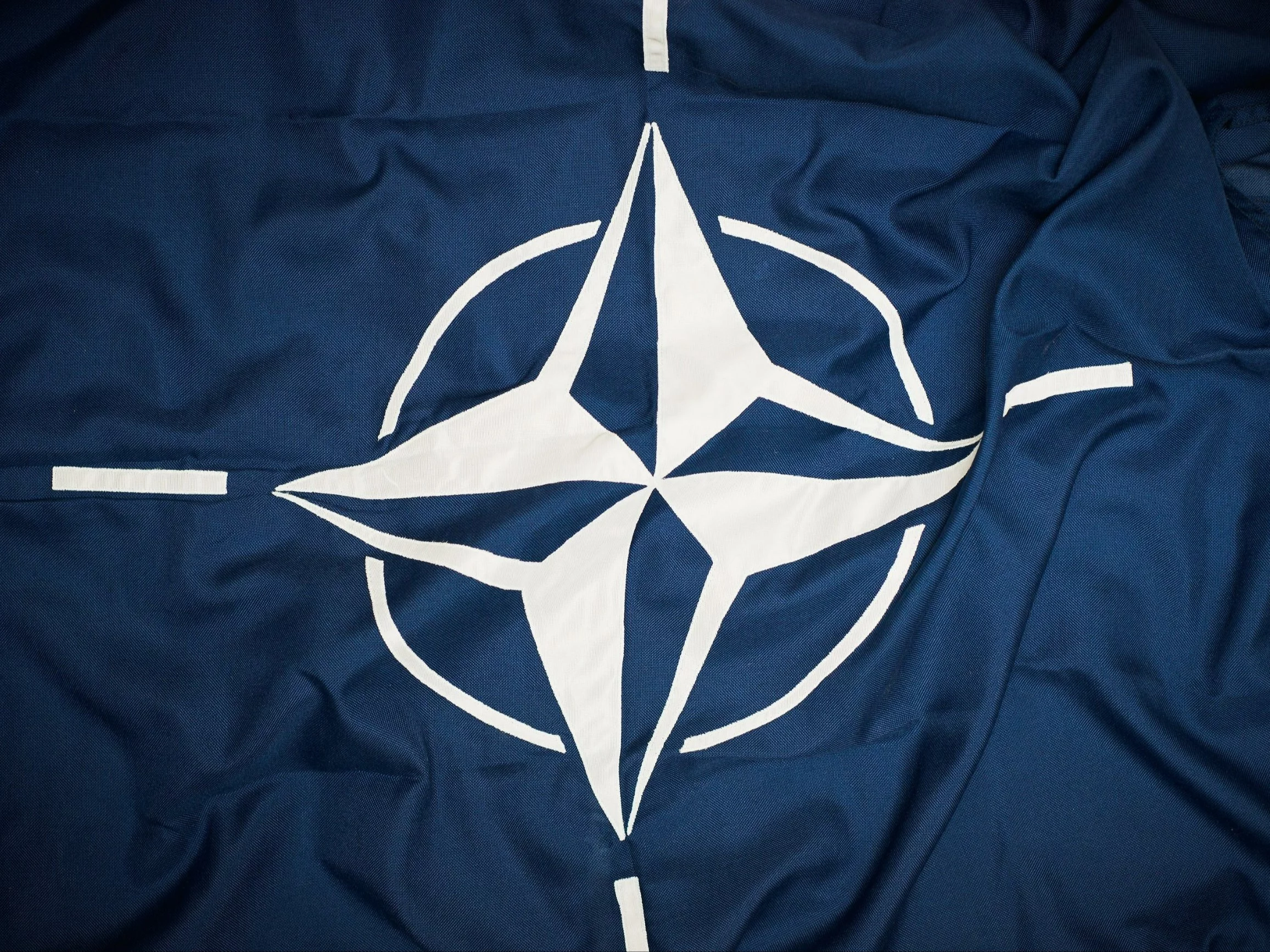 Flaga NATO, zdjęcie ilustracyjne