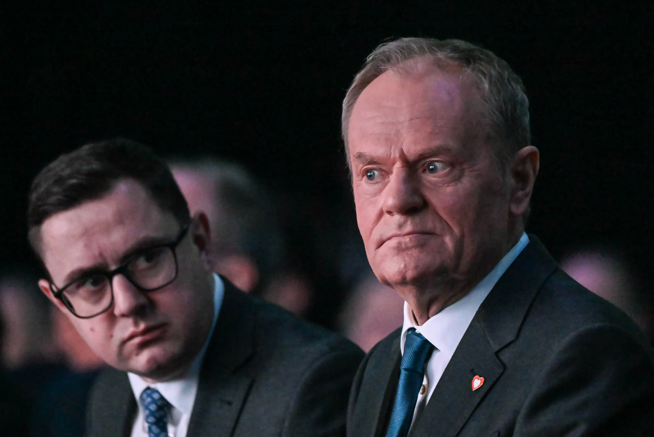 Miłosz Motyka (PSL) i premier Donald Tusk