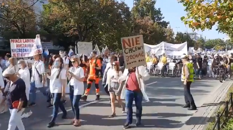 Protest medyków