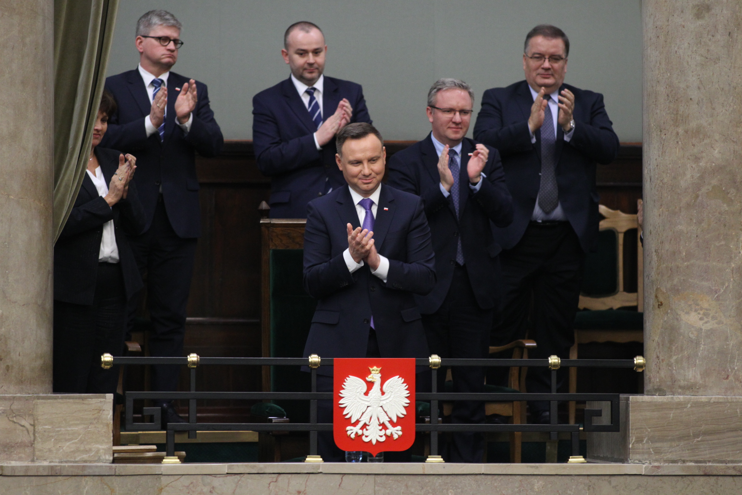 Prezydent Andrzej Duda w Sejmie