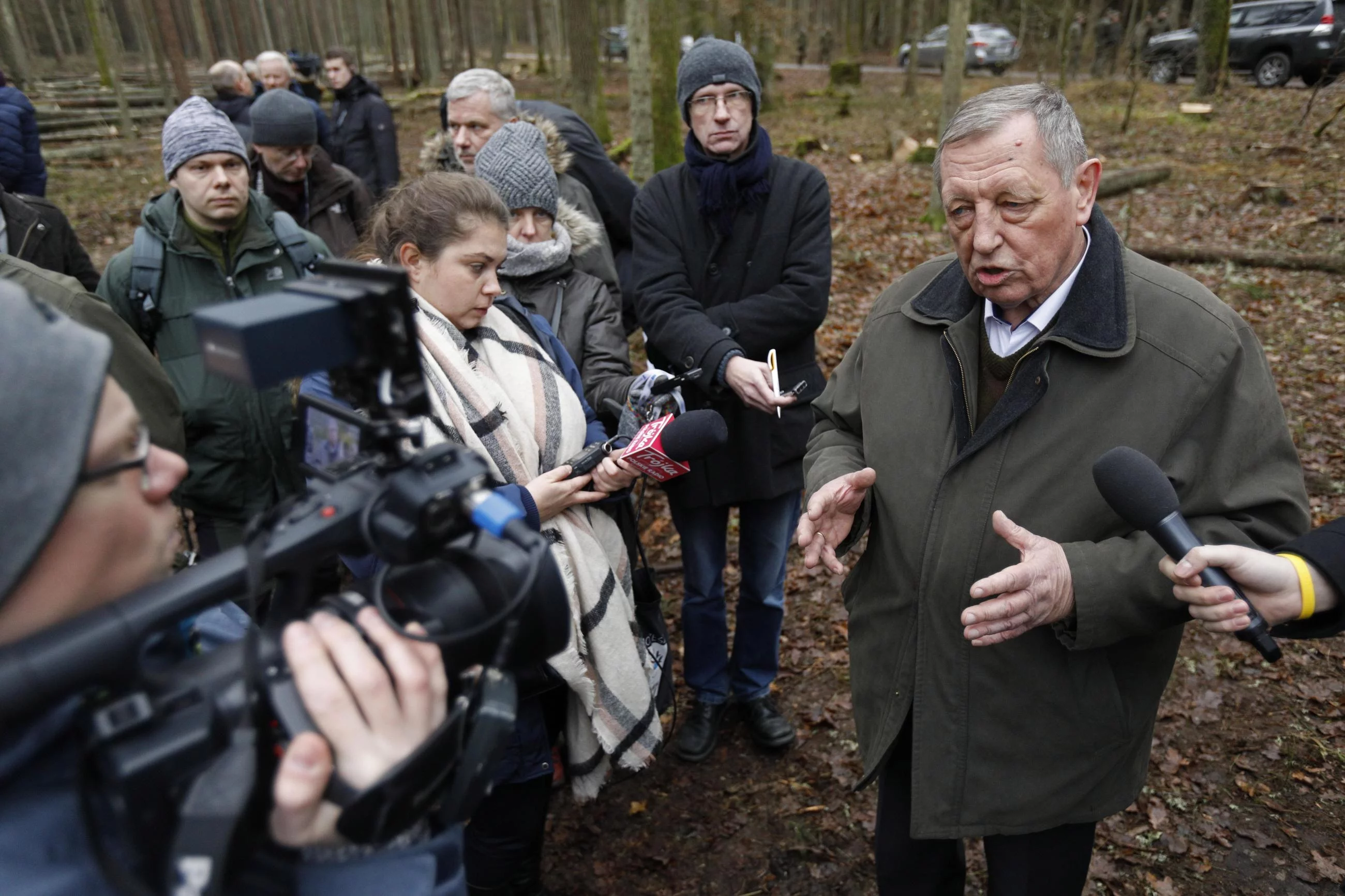 Minister środowiska Jan Szyszko