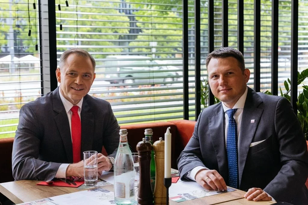 Karol Nawrocki i Sławomir Mentzen