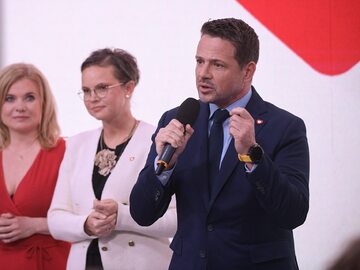 Wybory samorządowe 2024. Prezydent Warszawy Rafał Trzaskowski