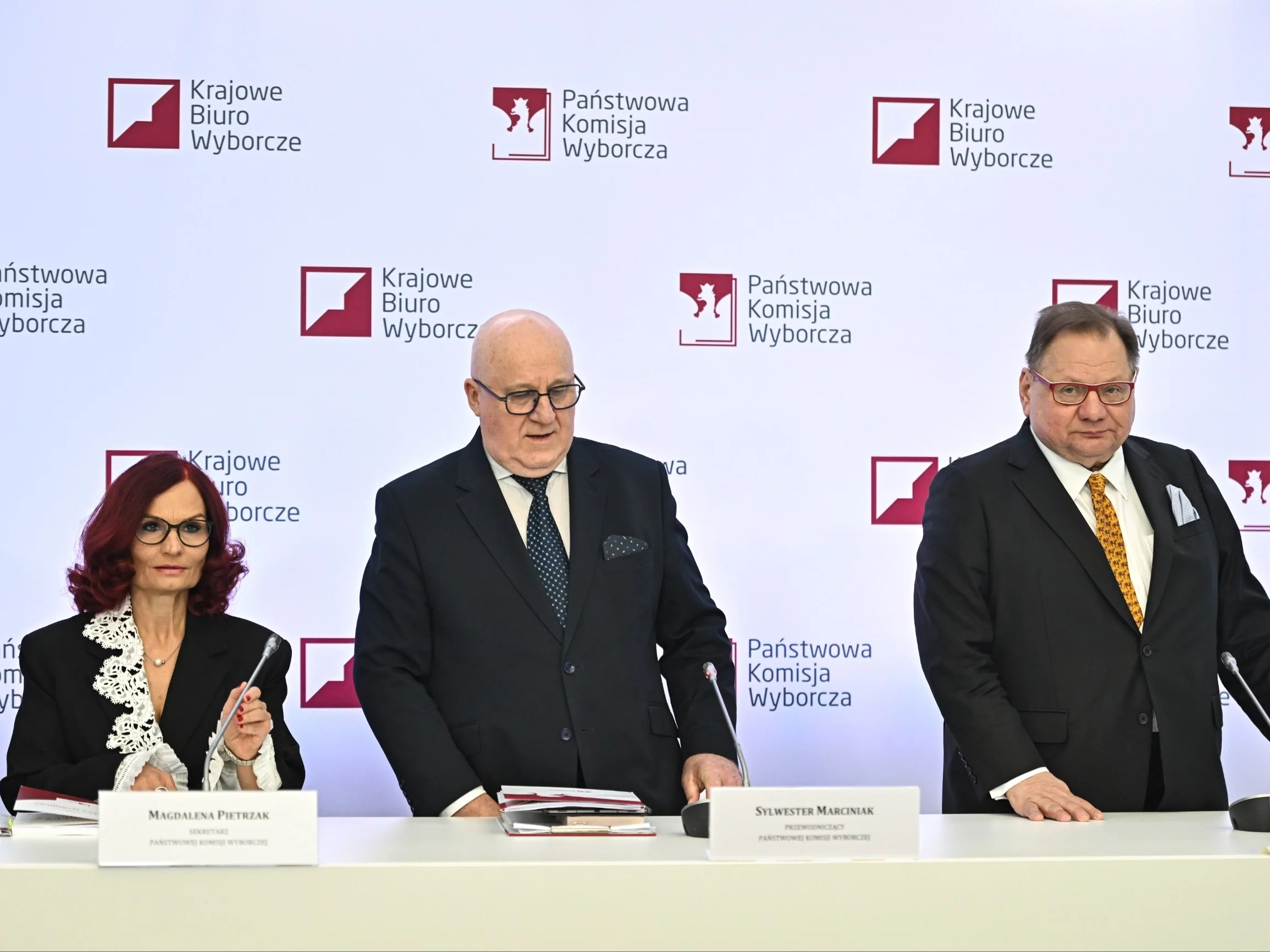 Wybory samorządowe 2024. Konferencja prasowa PKW