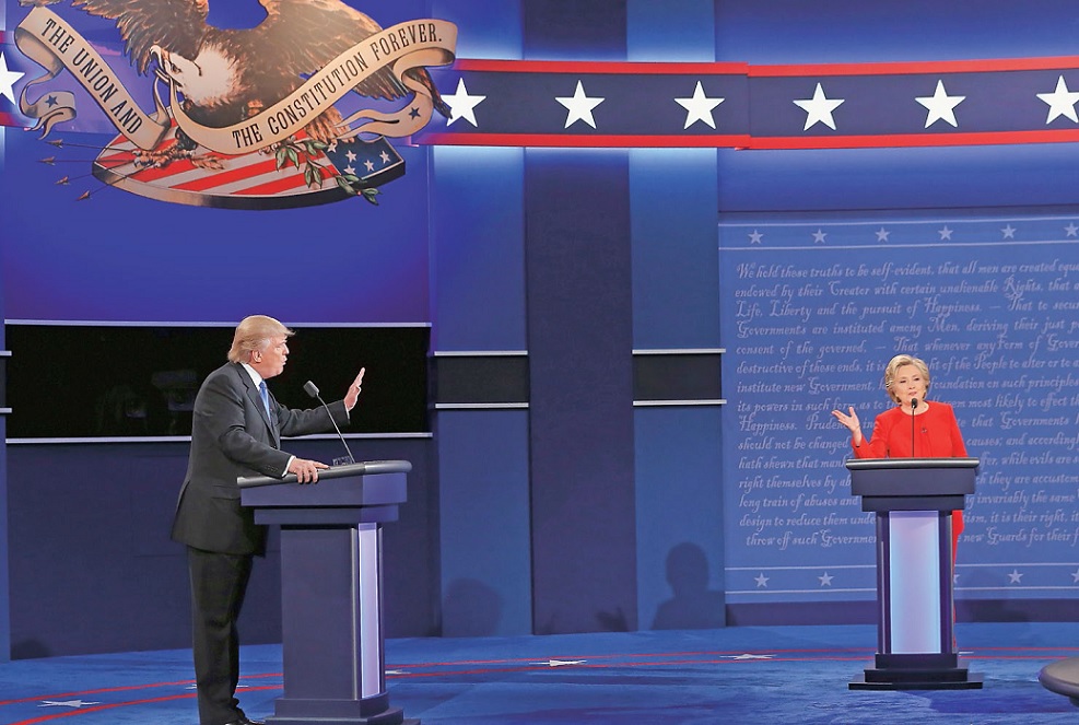 Donald Trump i Hillary Clinton