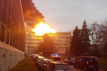 Wybuch w Lyonie