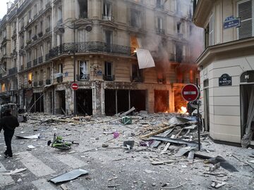 Wybuch w Paryżu