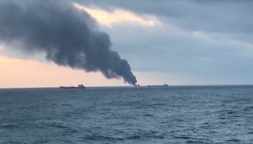 Wybuchy statków na Krymie
