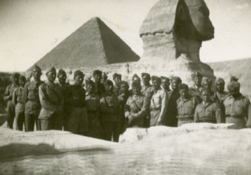 Wycieczka żołnierzy Samodzielnej Brygady Strzelców Karpackich (Egipt, XI 1941)