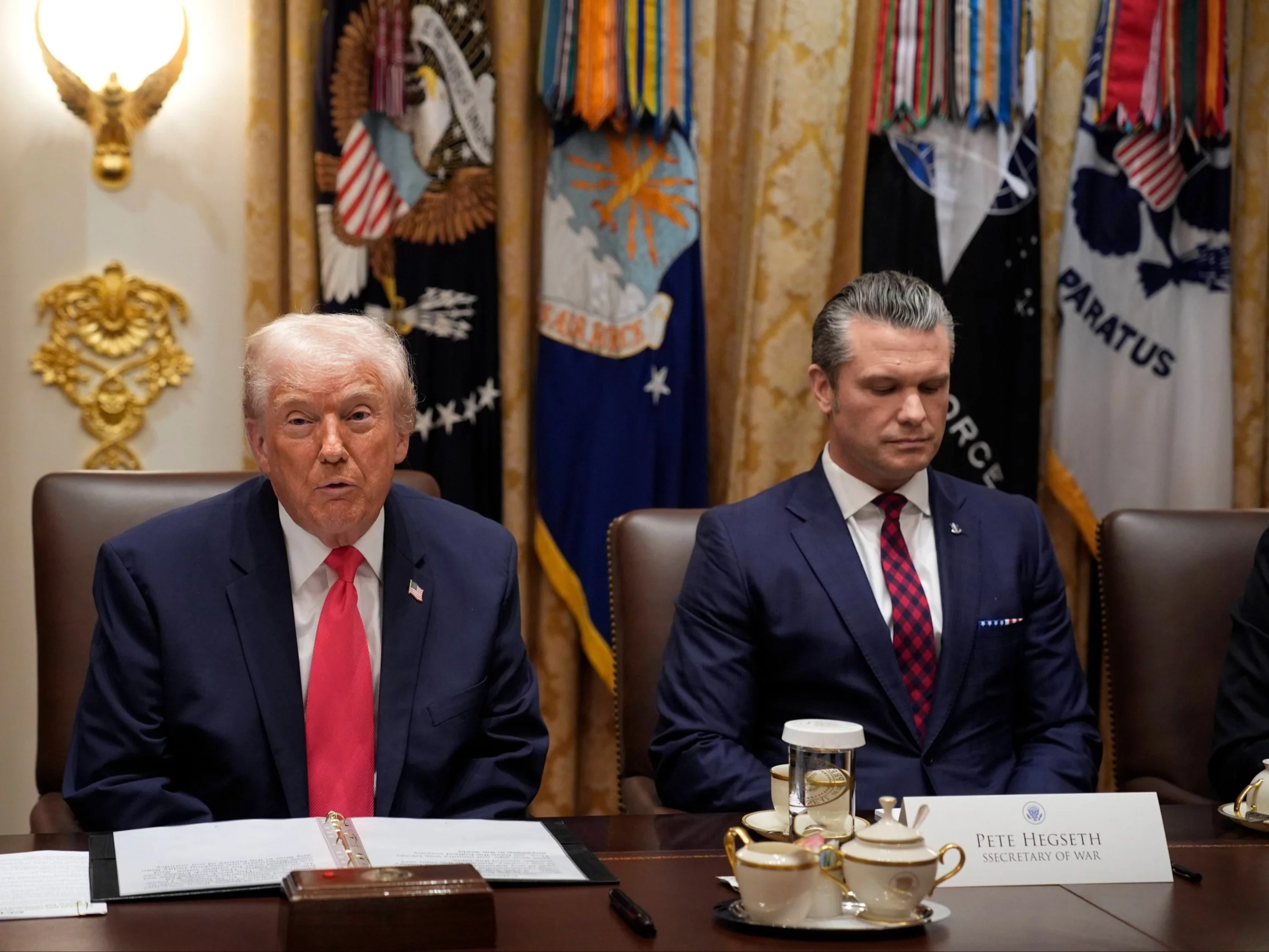 Donald Trump i Pete Hegseth