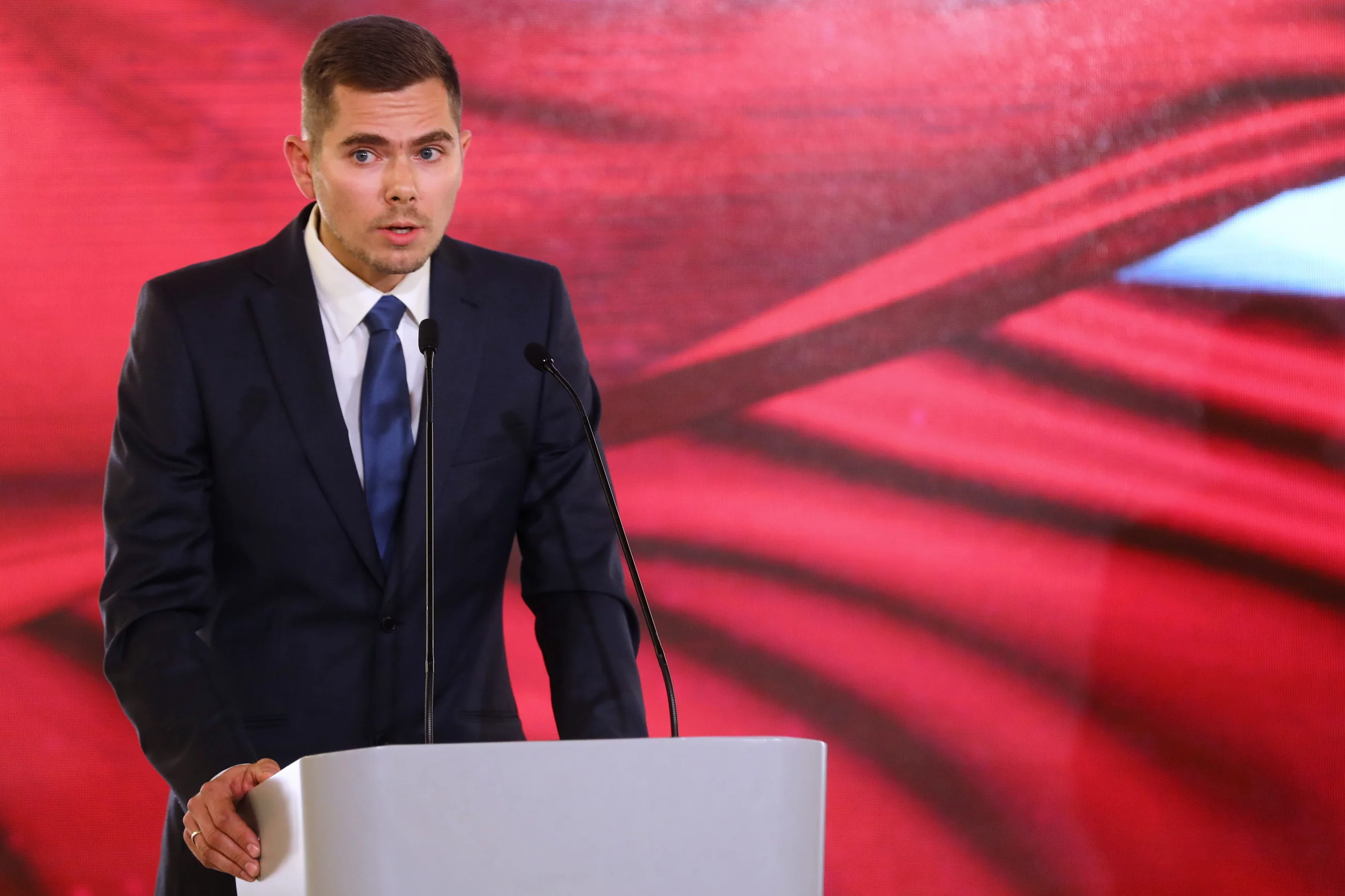 Piotr Zychowicz podczas gali tygodnika "Do Rzeczy" Strażnik Pamięci