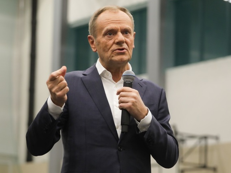 Przewodniczący Platformy Obywatelskiej Donald Tusk