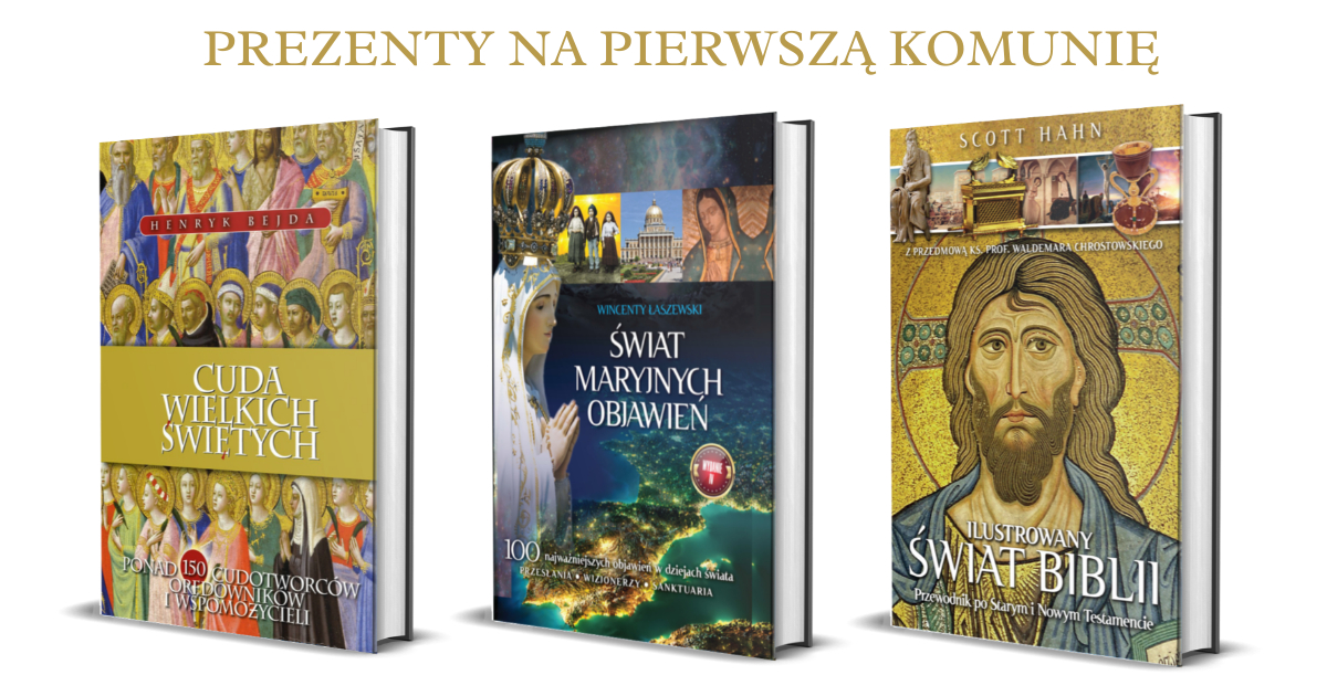 Prezenty na pierwszą komunię