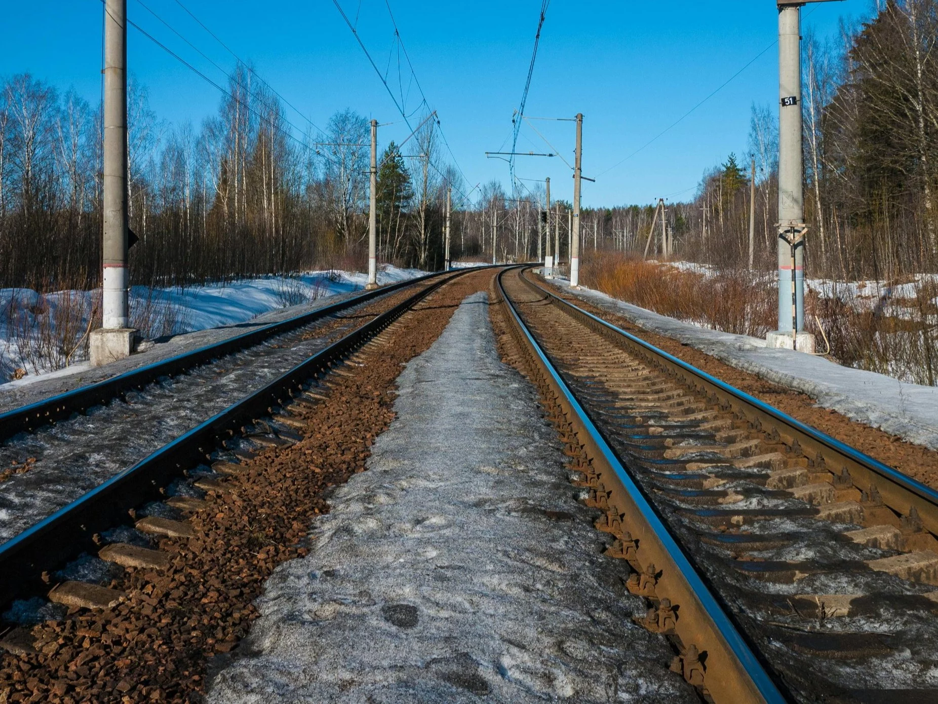 Tory kolejowe, zdjęcie ilustracyjne