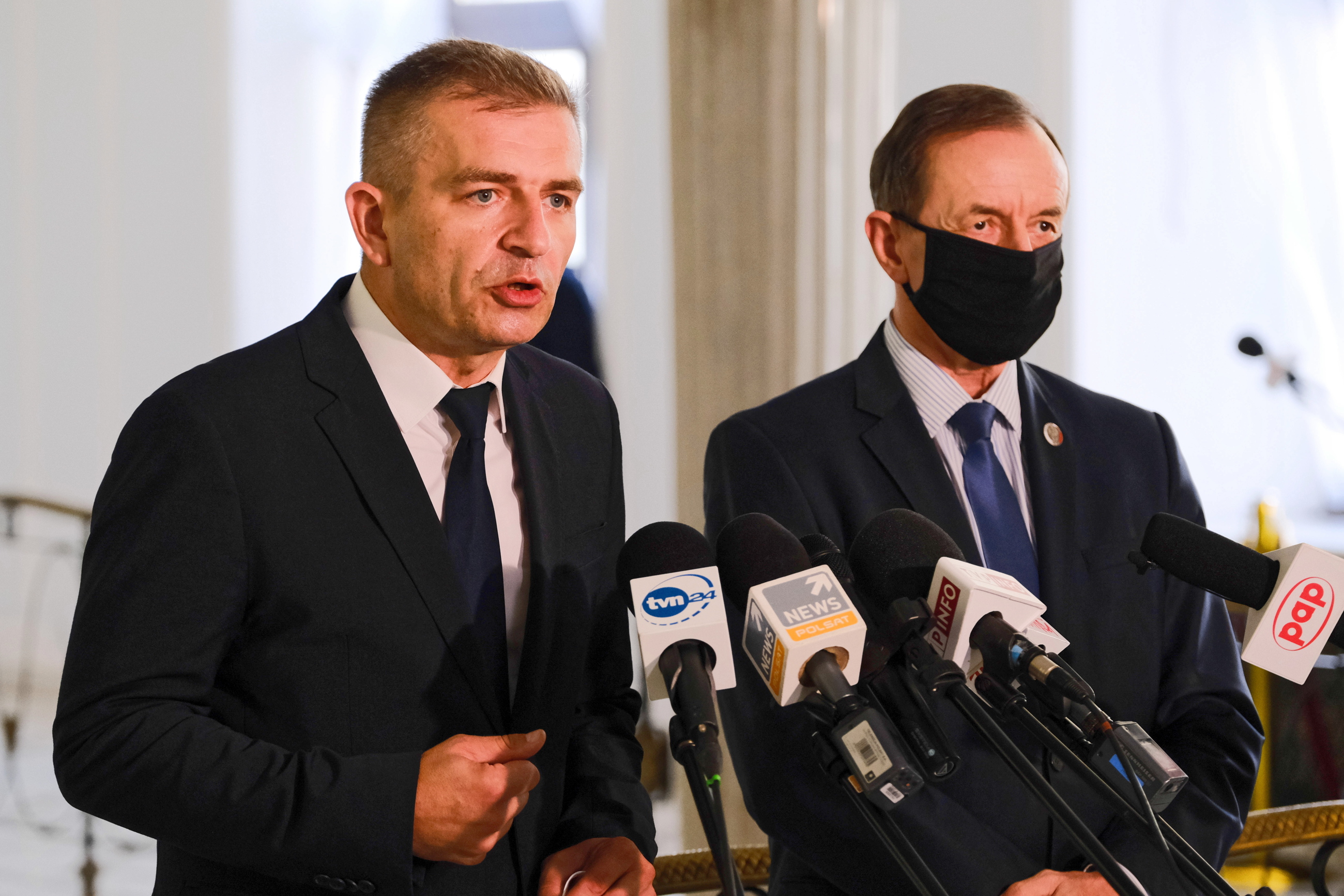 Tomasz Grodzki i Bartosz Arłukowicz