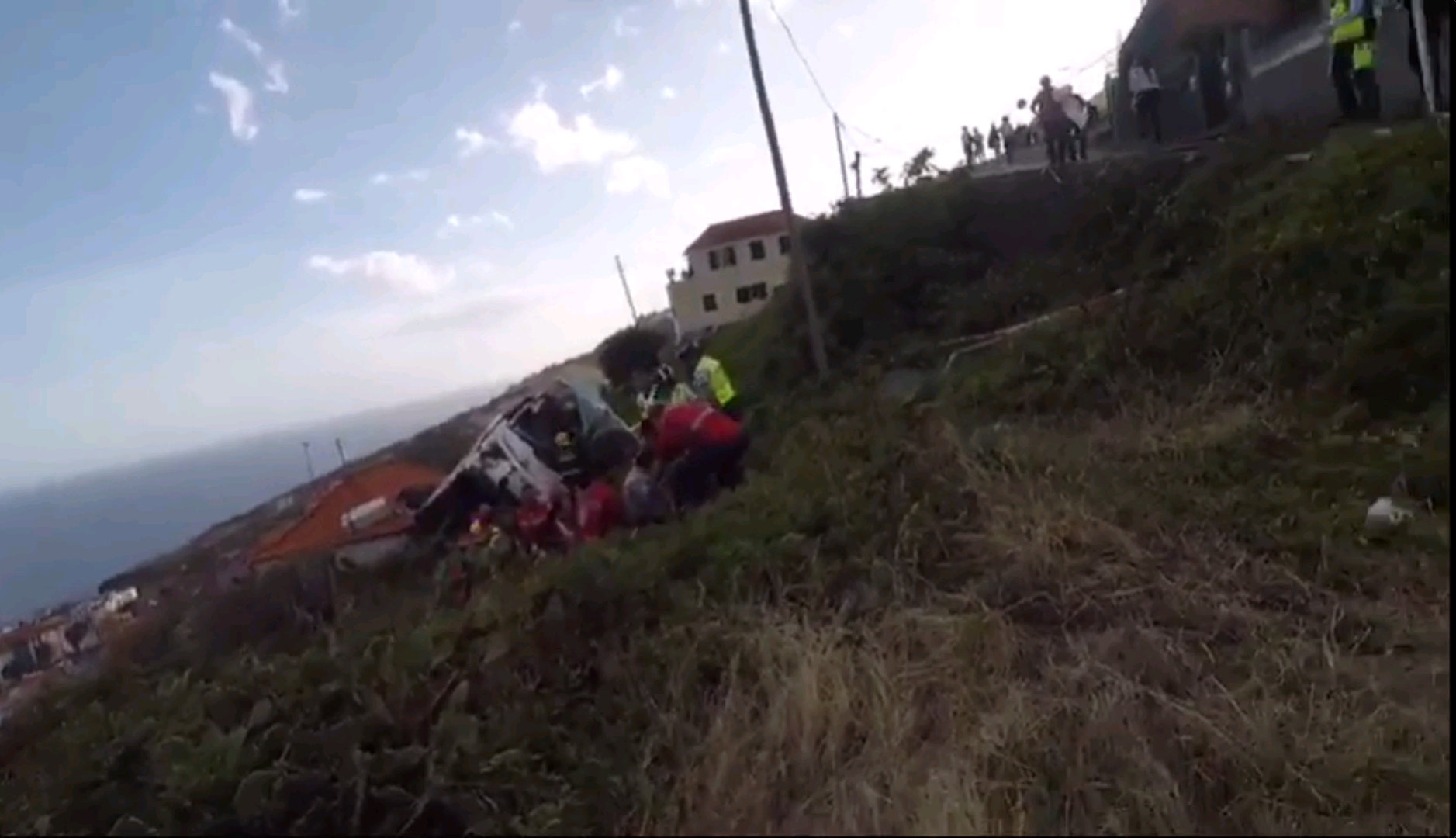 Wypadek autokaru na Maderze