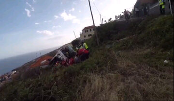 Wypadek autokaru na Maderze