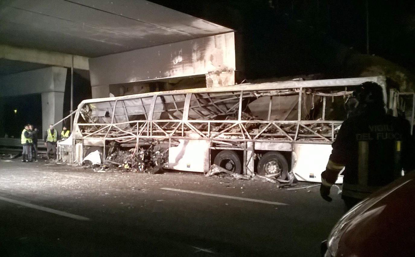 Wypadek węgierskiego autokaru