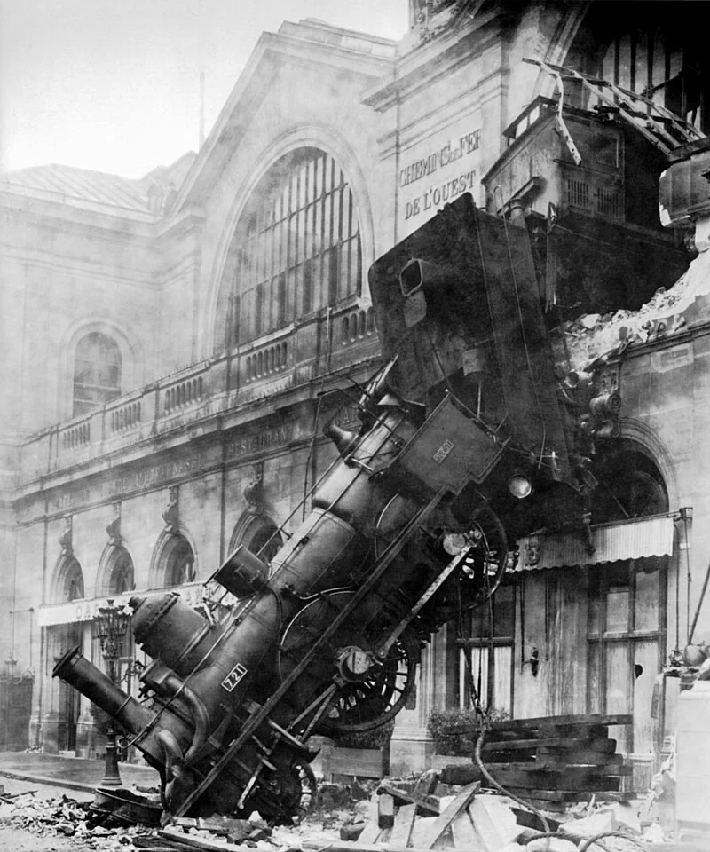 Katastrofa kolejowa na Gare Montparnasse