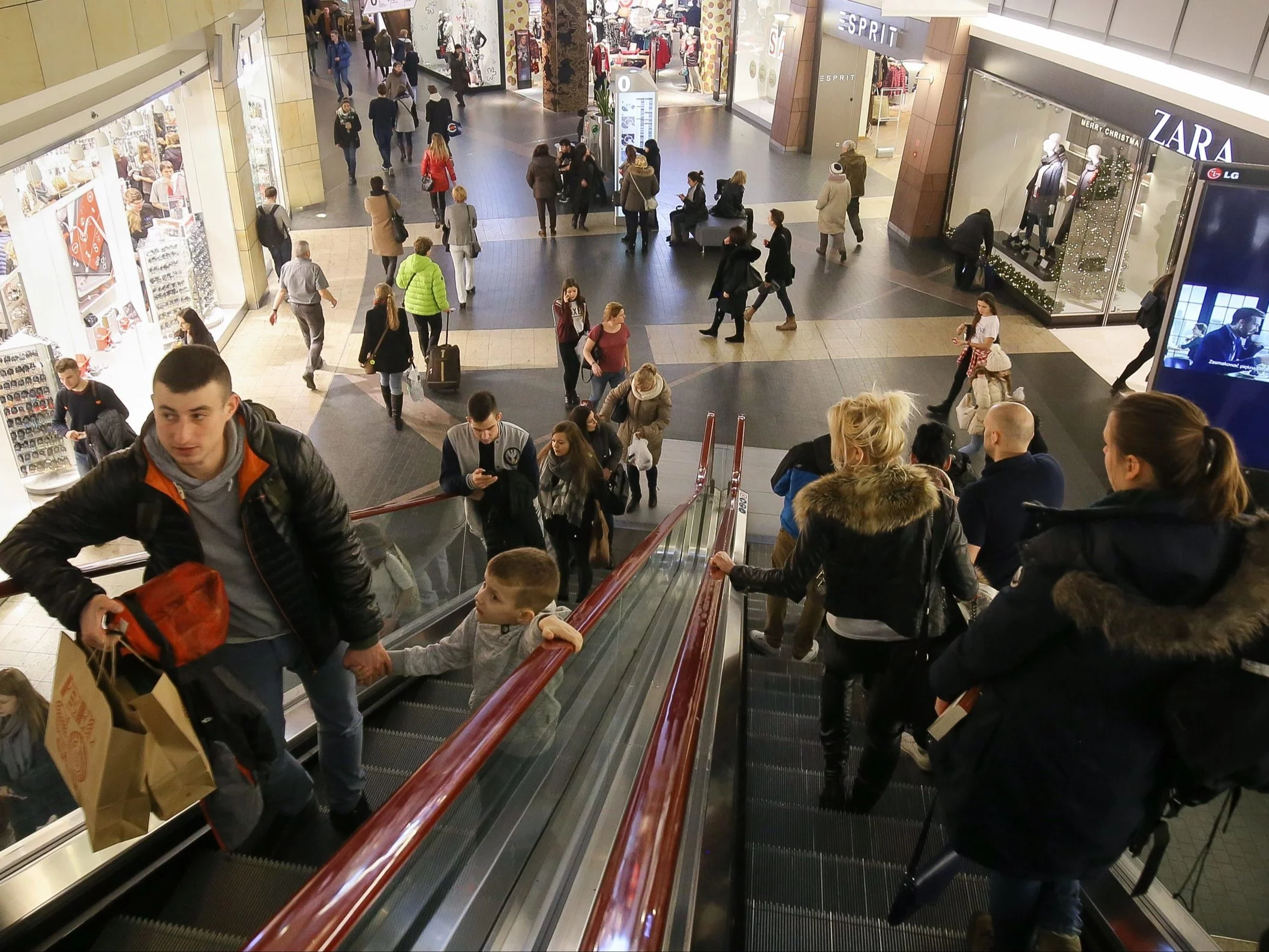 Centrum handlowe, zdjęcie ilustracyjne