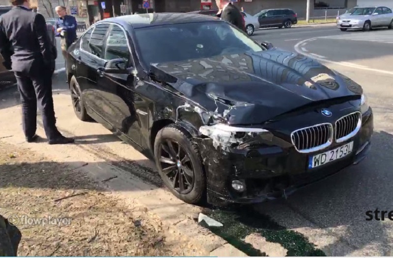 Wypadek wiceszefa MON.