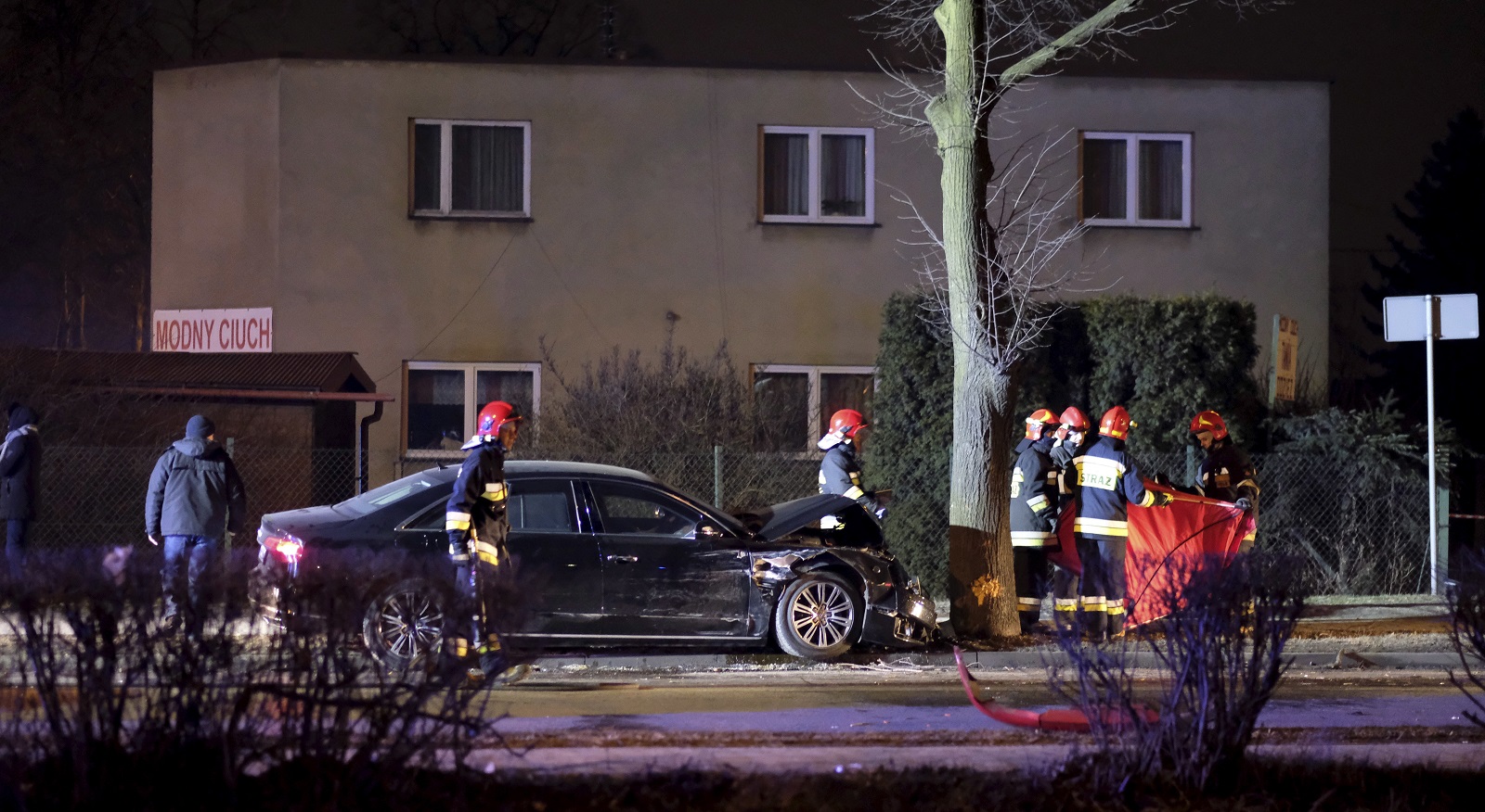 Wypadek z udziałem rządowej limuzyny, Oświęcim