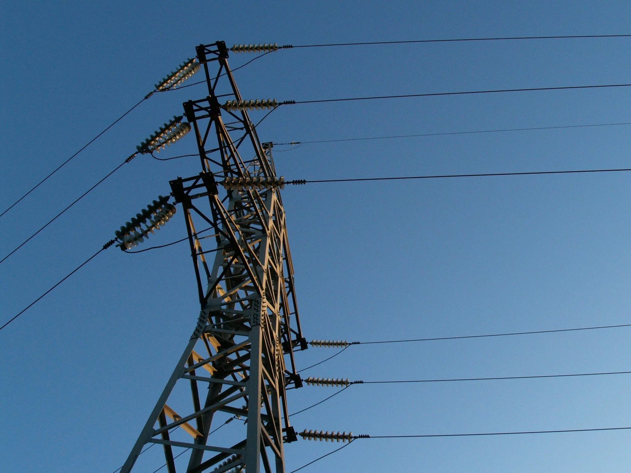 Słup energetyczny, zdjęcie ilustracyjne