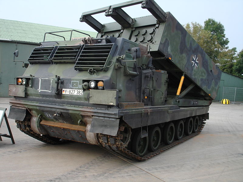 Wyrzutnia MARS (MLRS) Bundeswehry