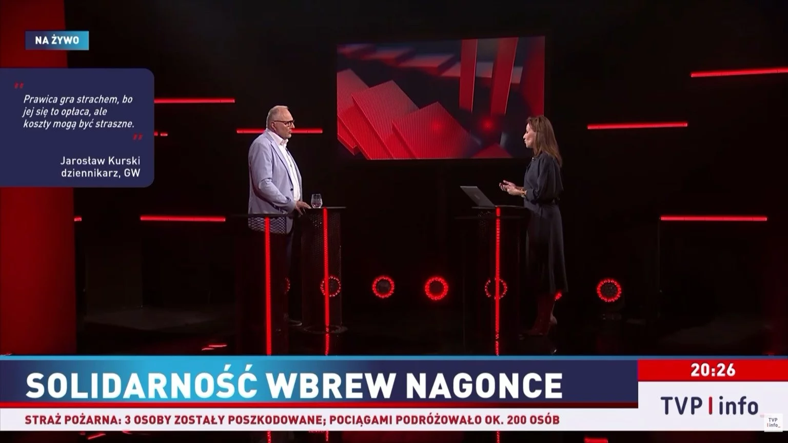 Jarosław Kurski i Dorota Wysocka-Schnepf