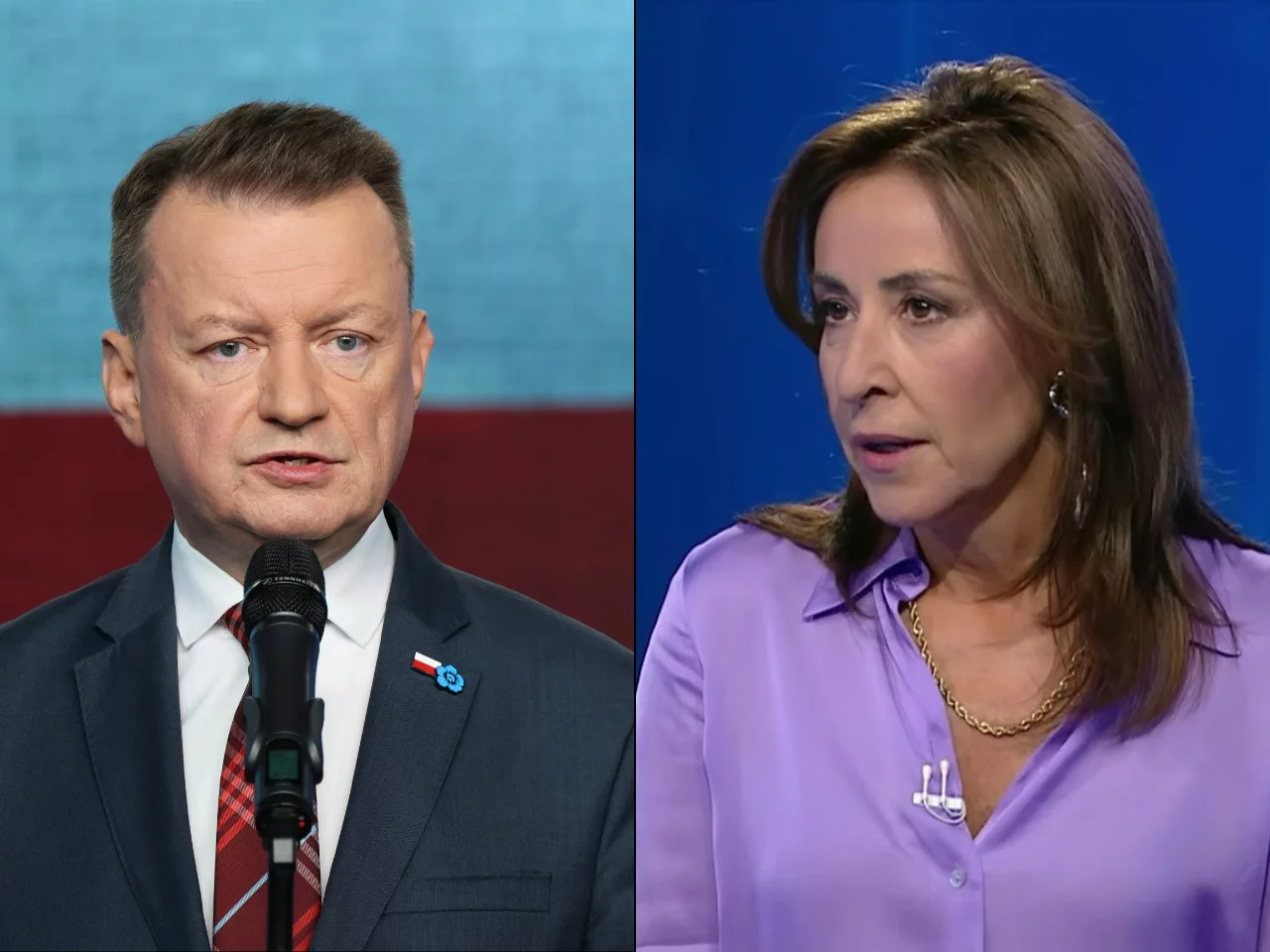 Dorota Wysocka-Schnepf i Mariusz Błaszczak